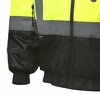 Pioneer Hi-Vis, Waterproof, Nano Tech Heated Safety Bomber Jacket, Yellow, M V1210160U-M